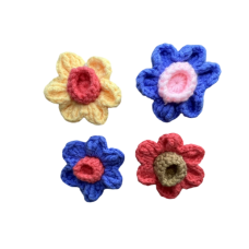 Six Petals with Solid Stamen